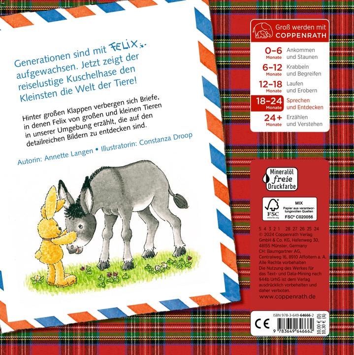 Actual product image First letters for animal explorers from Felix (German)
