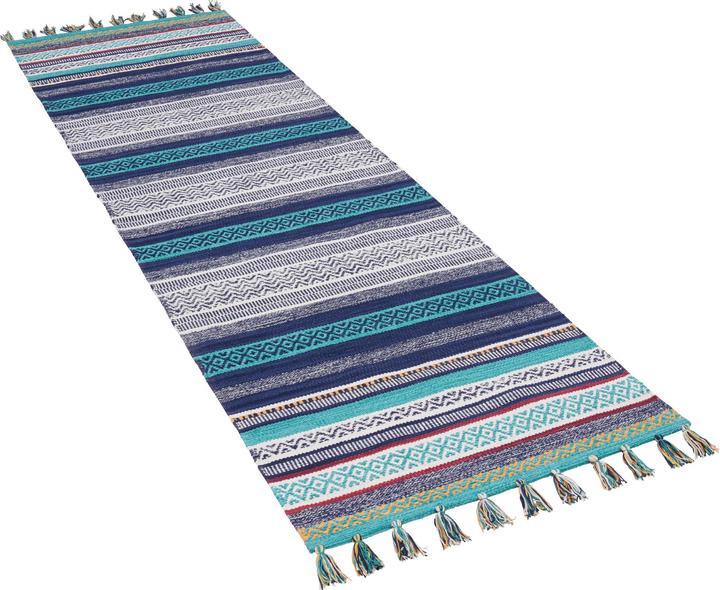 Produktbild Pergamon Teppichläufer Kelim Baumwolle Grace (70 x 140 cm)