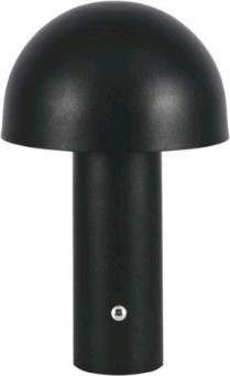 Produktbild V-TAC VT1047 LEDTischlampe3 W, 1800 mAh, MetallTouch, Schwarz (200 lm)