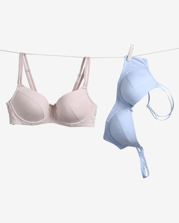 Actual product image Vertbaudet Bio-Kollektion: 2er-Pack Umstands-BHs mit Formbügeln (pack of 2, 75 E)