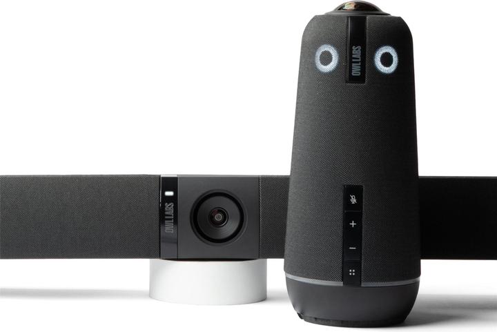 Actual product image OWL Meeting 4+ and Bar Bundle — Intelligent 360-Degree 4K Video Multi-Camera Conferencing Bundle