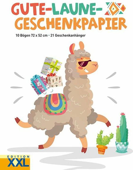 Produktbild Gute-Laune - Geschenkpapier-Set (Geschenkpapier, 10 x)