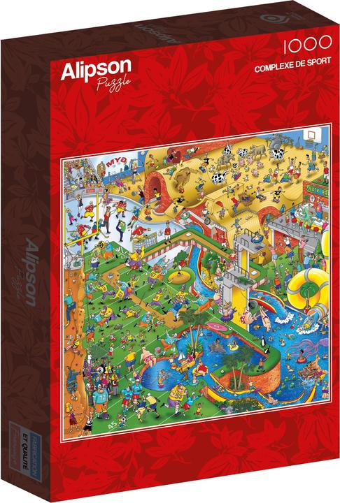 Actual product image Alipson Puzzle Puzzle 1000 pieces Steve Skelton - Complexe de Sport (1000 pieces)
