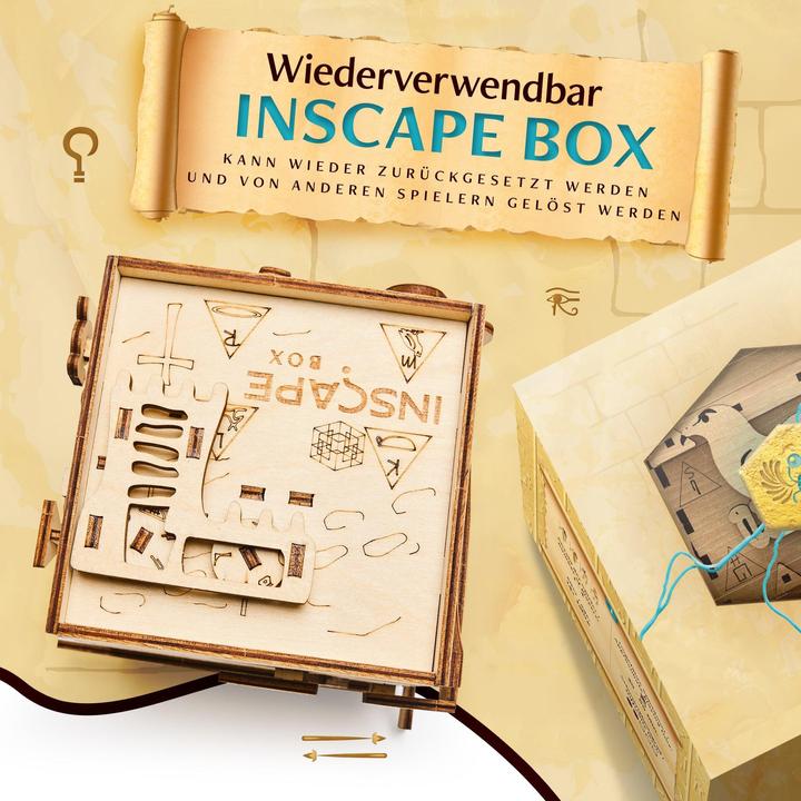 Produktbild Inscape Pharao's Secret - Rätselbox (Deutsch, Französisch, Italienisch, Englisch)