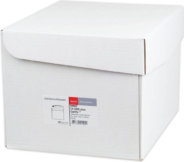 Actual product image Elco Envelopes Documento with side gussets, white (C4, 200 x)