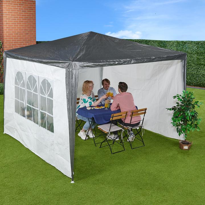 Actual product image Relaxdays 3x Pavilion side wall (10 cm, 300 cm)