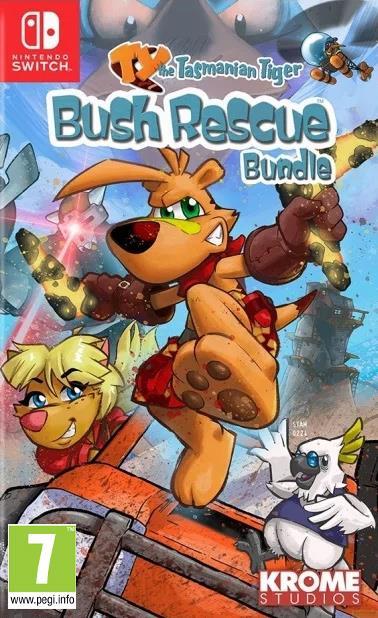 Actual product image TY the Tasmanian Tiger - Bush Rescue Bundle (Switch, Switch Lite, Switch OLED, DE)