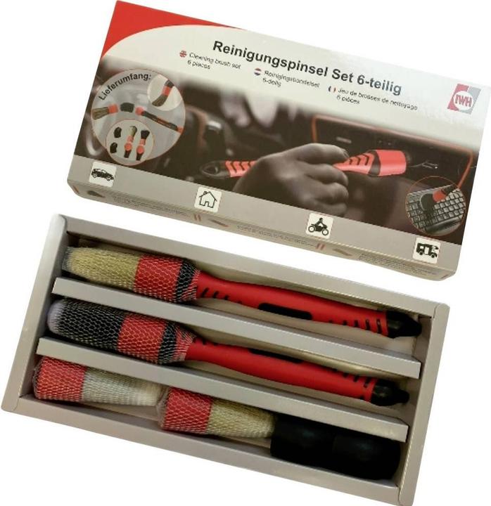 IWH 253 Reinigungspinsel Rot 1 Set