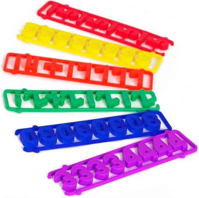 Actual product image Hoffmann Magnetic numbers 48 pieces (48 x)