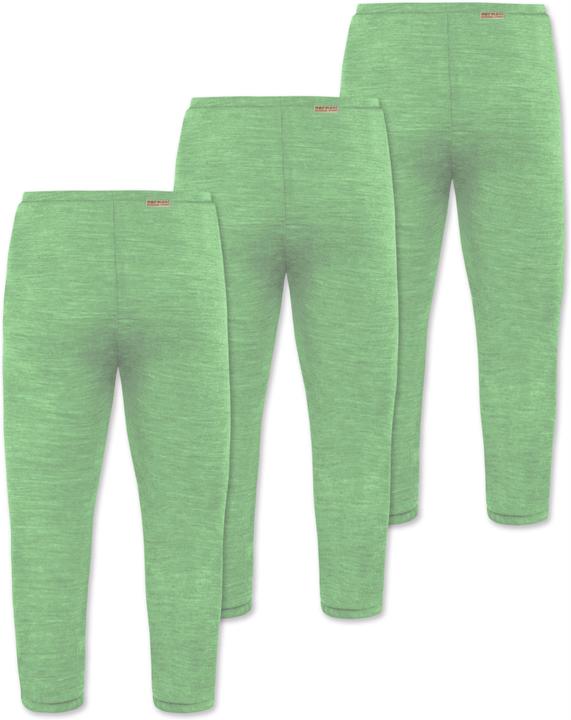 Actual product image Normani 3-pack baby merino trousers with feet - 9541 (92)