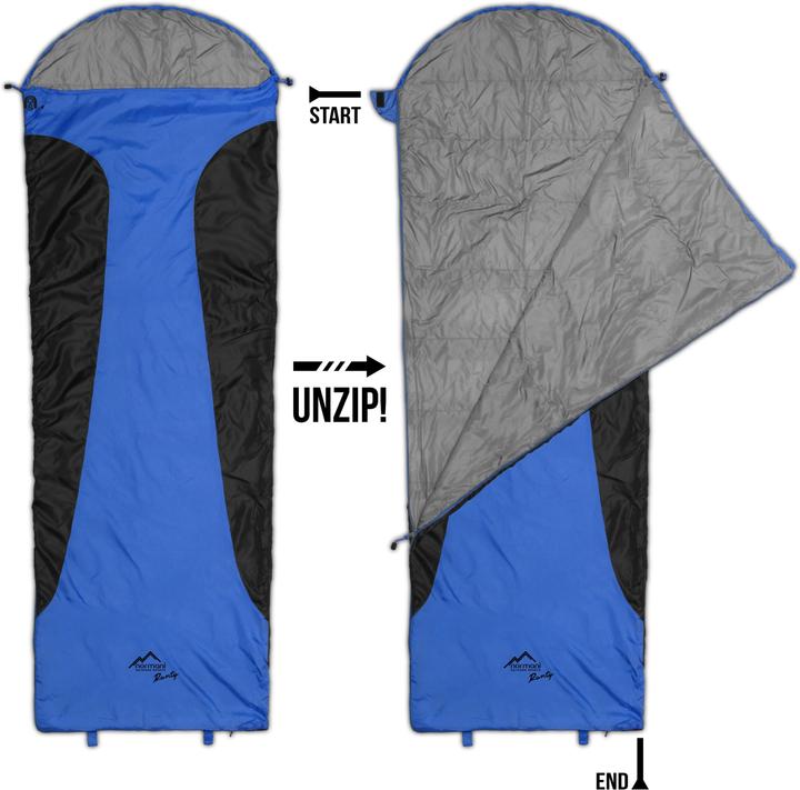 Actual product image Normani Ultralight Sleeping Bag Touring Summer Sleeping Bag - 8474 (210 cm)