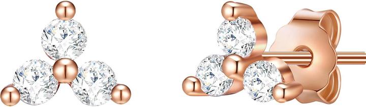 Produktbild Glanzstücke München Damen Sterling Silber Zirkonia roségold - 12450 (925er Silber)