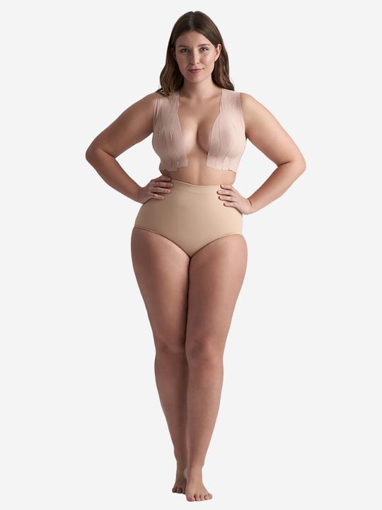 Produktbild Bye Bra K?Rperband 5m X 6,5 cm + 3 Paare Satin Nippel Abdeckungen Nude (Einzelpack)