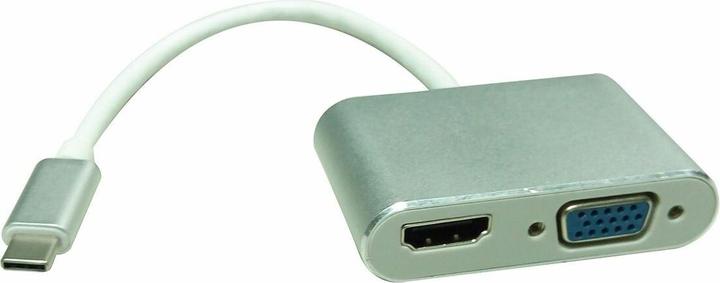 Image du produit Roline USB-C 3.1 à (VGA, HDMI, 10 cm)