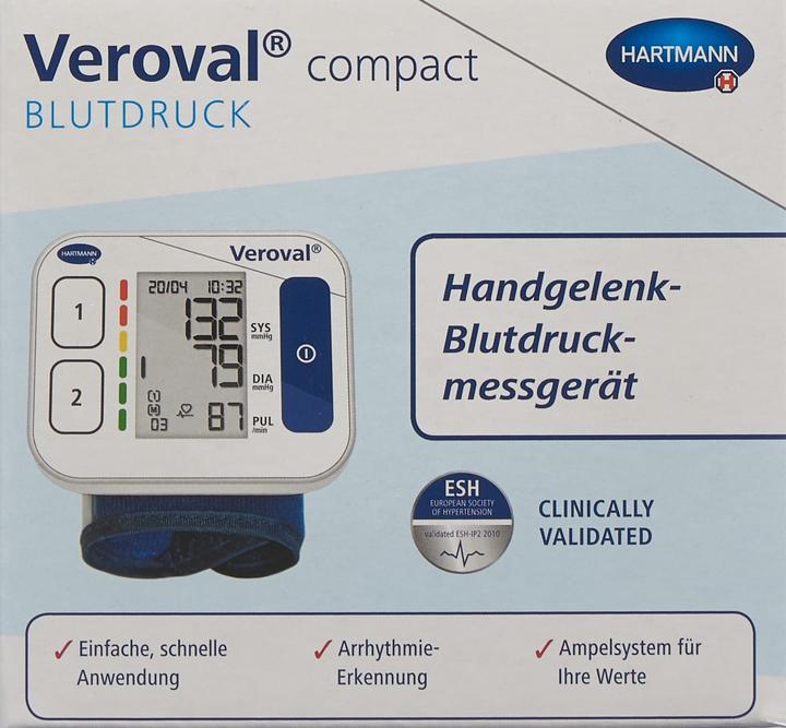 Actual product image Veroval compact (Blood pressure monitor wrist)
