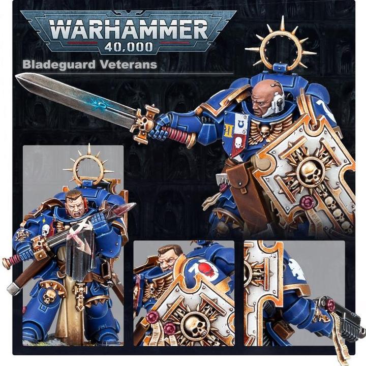Immagine prodotto Games Workshop Space Marines - Veterani Bladeguard (Materiale sintetico)