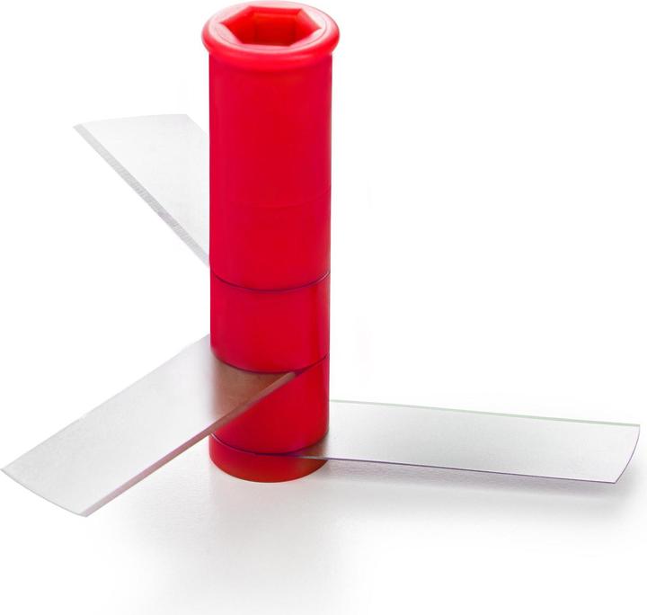 Produktbild Nicer Dicer Twist, Set 9-tlg., rot