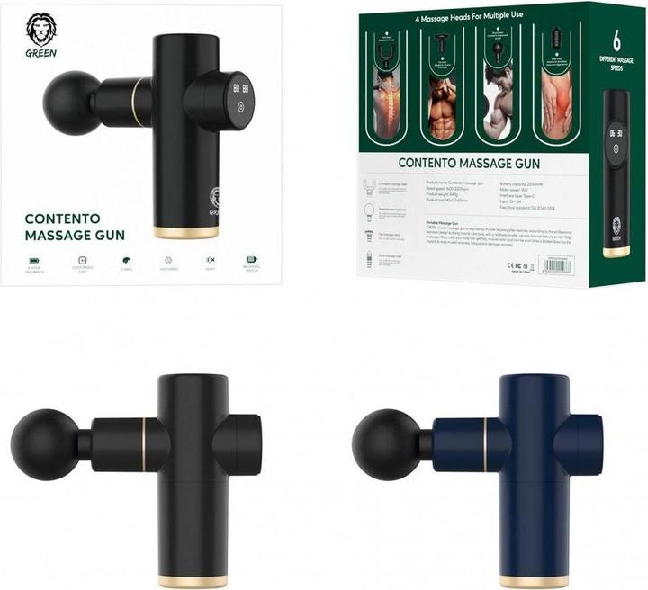 Produktbild Green Lion Contento Portable Massage Gun 2500mAh