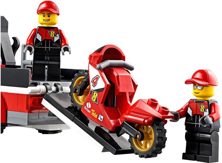 Produktbild LEGO Rennmotorrad Transporter (60084, LEGO City)
