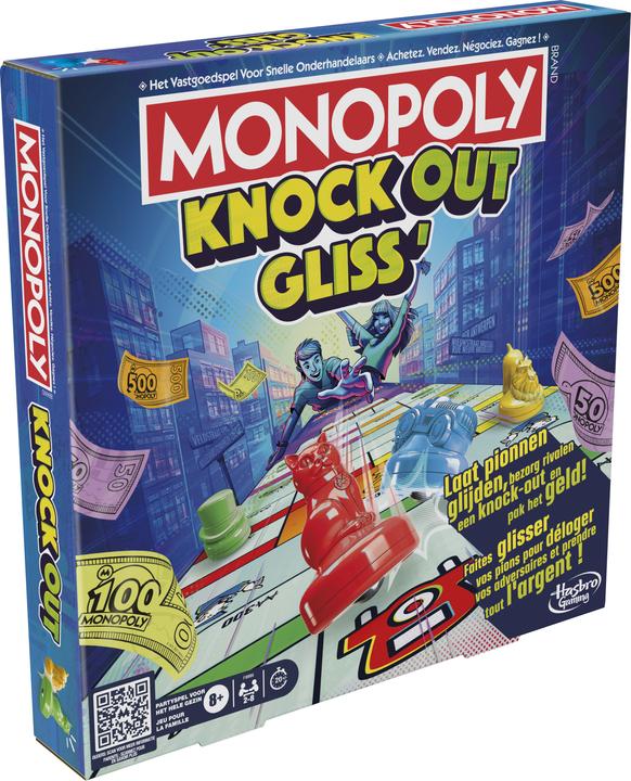Produktbild Hasbro N/F Monopoly Knockout (Belgium Bilingual)