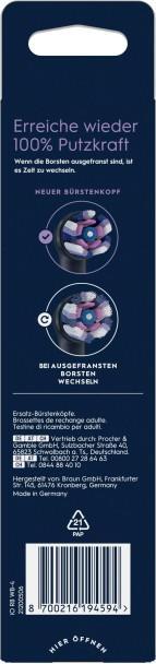 Actual product image Oral-B iO Radiant White (4 x)