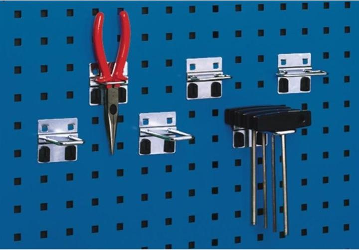Bott U Halter B60xT31mm verzinkt passend für Lochplatten