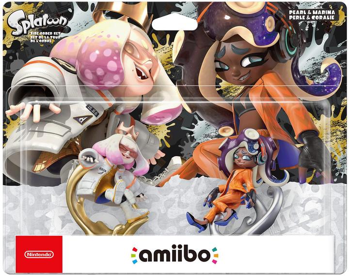 Actual product image Nintendo Amiibo Figure: Call to Order Set (Perla & Marina) (Splatoon 3) (Switch)