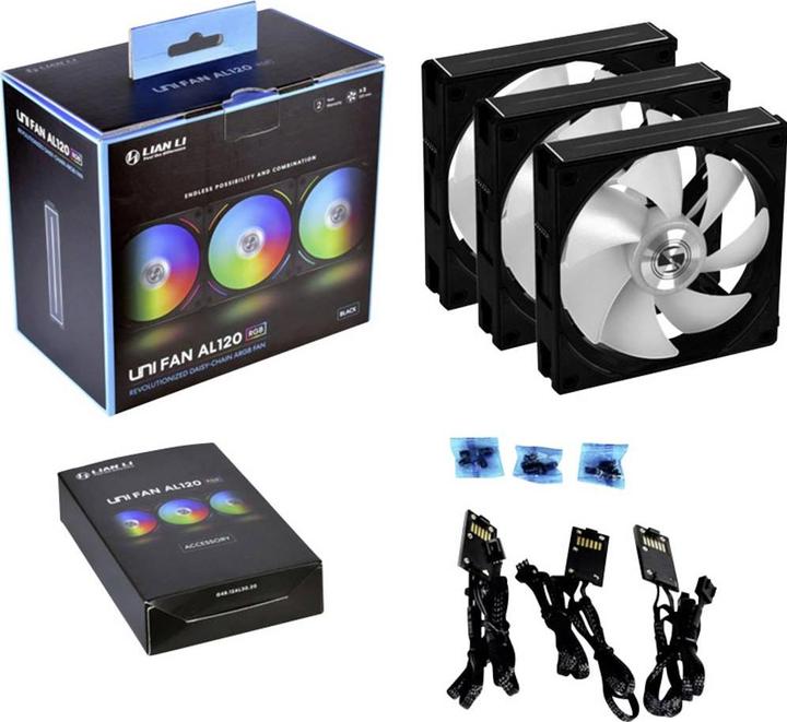 Produktbild Lian-Li Uni Fan AL120 (120 mm, 3 x)