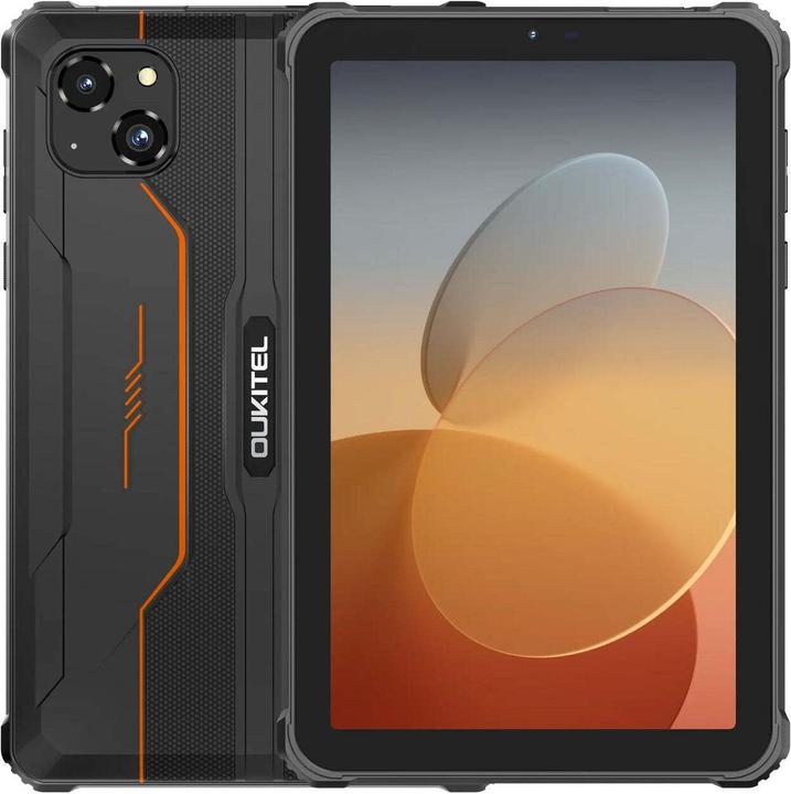 Immagine prodotto Oukitel RT3 Pro - Tablet rugged (4G/LTE - NFC - 8" - 128 GB, 4 GB RAM) Arancione (4G, 8", 128 GB, Arancia)