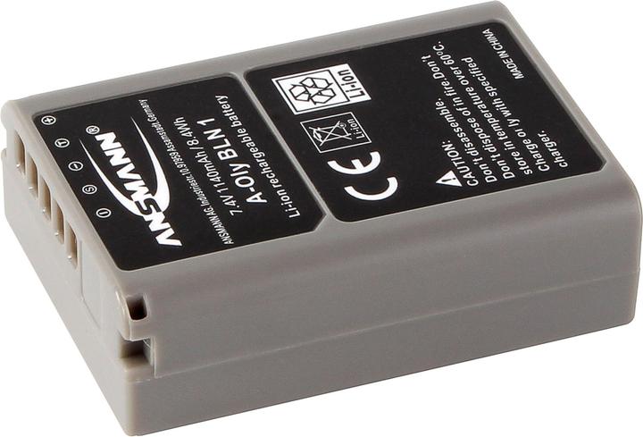 Ansmann A-Oly BLN-1 1140mAh 7,4V (Kamera Akku Ladegerät)