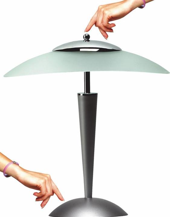 Image du produit Unilux Lampe à abat-jour LED CRISTAL, argentée (400 lm)