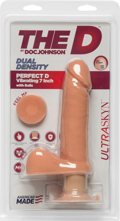 Image du produit Doc Johnson The D - Perfect D with Balls Vibrating (D parfait avec balles)