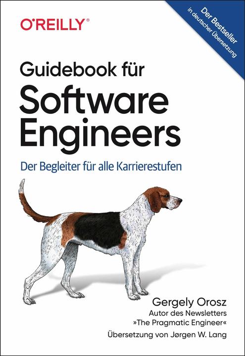 Actual product image Guidebook für Software Engineers (German, Gergely Orosz, 2024)