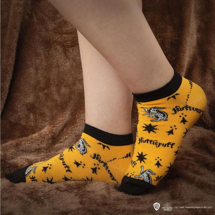 Actual product image Cinereplicas Harry Potter: Hufflepuff (3 pairs) (pack of 3, 40)