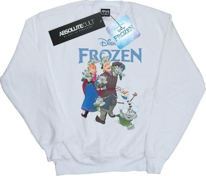 Disney Frozen Happy Trolls Sweatshirt Jungen