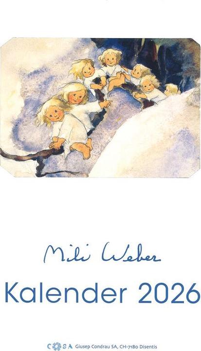 Produktbild Cosa Bildkalender Mili Weber (23 x 27 cm, Harter Einband, Deutsch, Französisch, Italienisch, Englisch)
