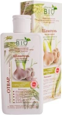 Image du produit Pharma Bio Bio Pharma Laboratory Shampooing à l'ail biologique pour renforcer et stimuler (200 ml)