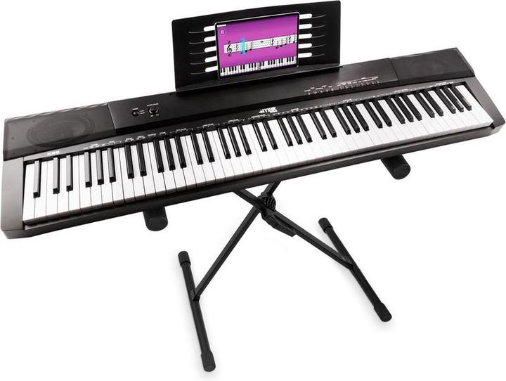 Digital Piano - Max KB6 Tastaturklavier mit unter anderem 88 Bewertungssensitive Tasten, Sustain Ped (88 Boutons)