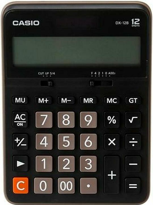 Actual product image Casio DX-12B (Batteries, Solar cells)