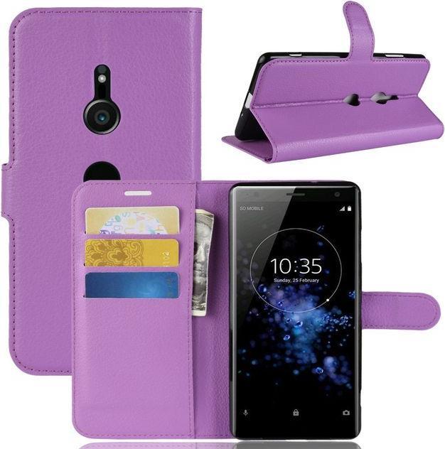 Produktbild MU Classic Litchi Leder Bookcover Series (Sony Xperia 10)