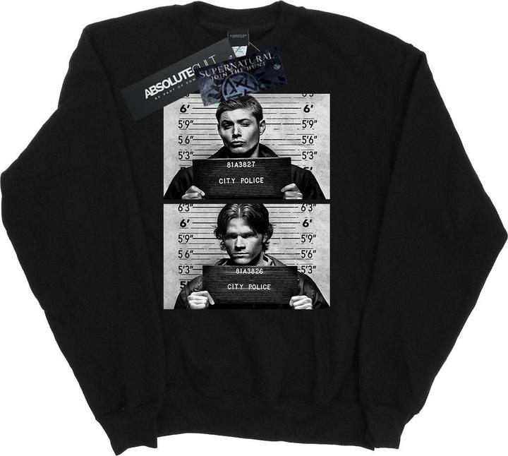 Supernatural Winchester Mugshots Sweatshirt