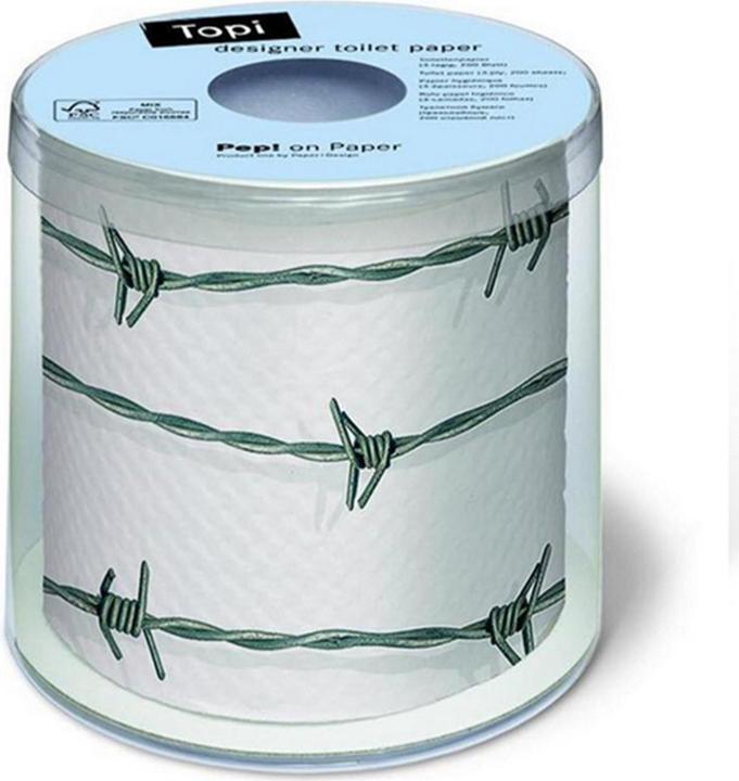 Produktbild Paper + Design Toilettenpapier Barbed wire (1 x)