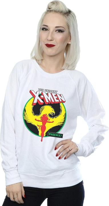 Actual product image Womens/Ladies X-Men Phoenix Circle Sweatshirt (L)
