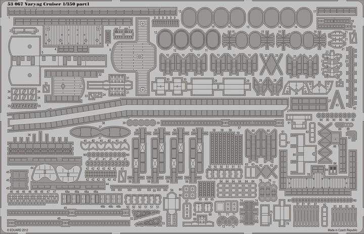 Image du produit Eduard Varyag Cruiser pour Zvezda