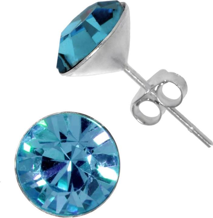 Bijouteria Ohrstecker (Silber 925, Kristall)