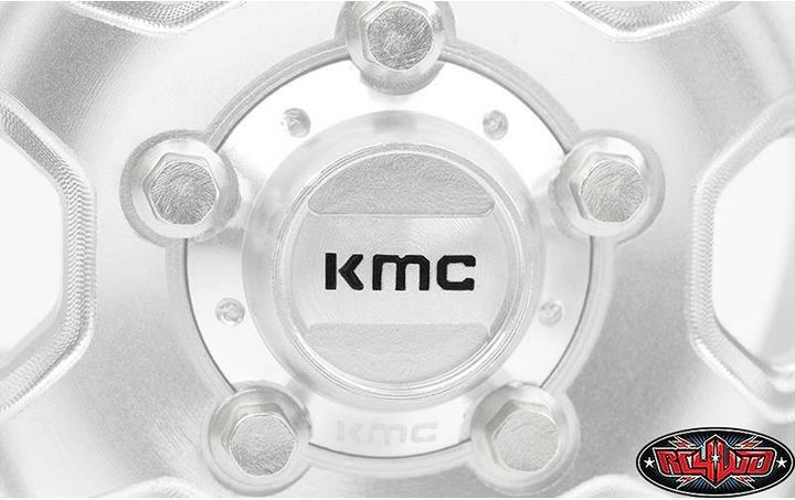 Actual product image Rc4Wd Rims KMC 1.7 Hex Beadlock 4 pieces