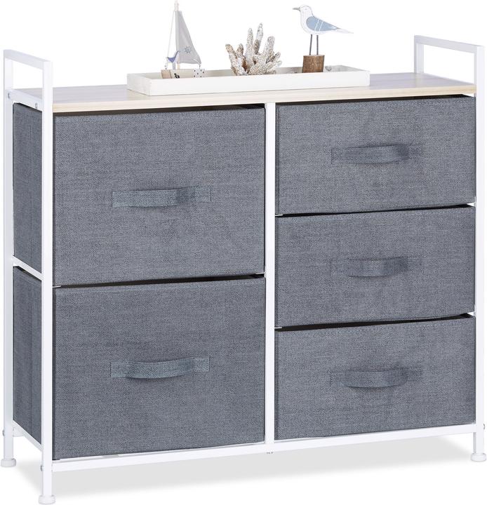 Actual product image Relaxdays Shelving System in Various Versions (83 x 29 x 77.5 cm)