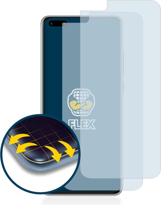 Actual product image BROTECT Full-Cover Protector (2 Piece, Huawei P40 Pro+)