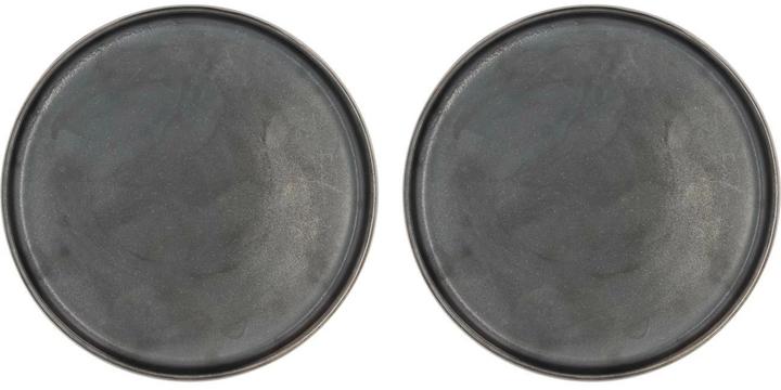 Produktbild Villa Collection Speiseteller Fjord Ø 20.5 cm, 2 Stück, Schwarz (2 x, 20.50 cm)