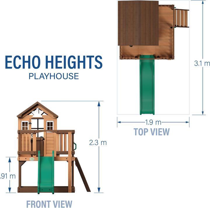 Image du produit Backyard Discovery Maison de jeu Echo Heights